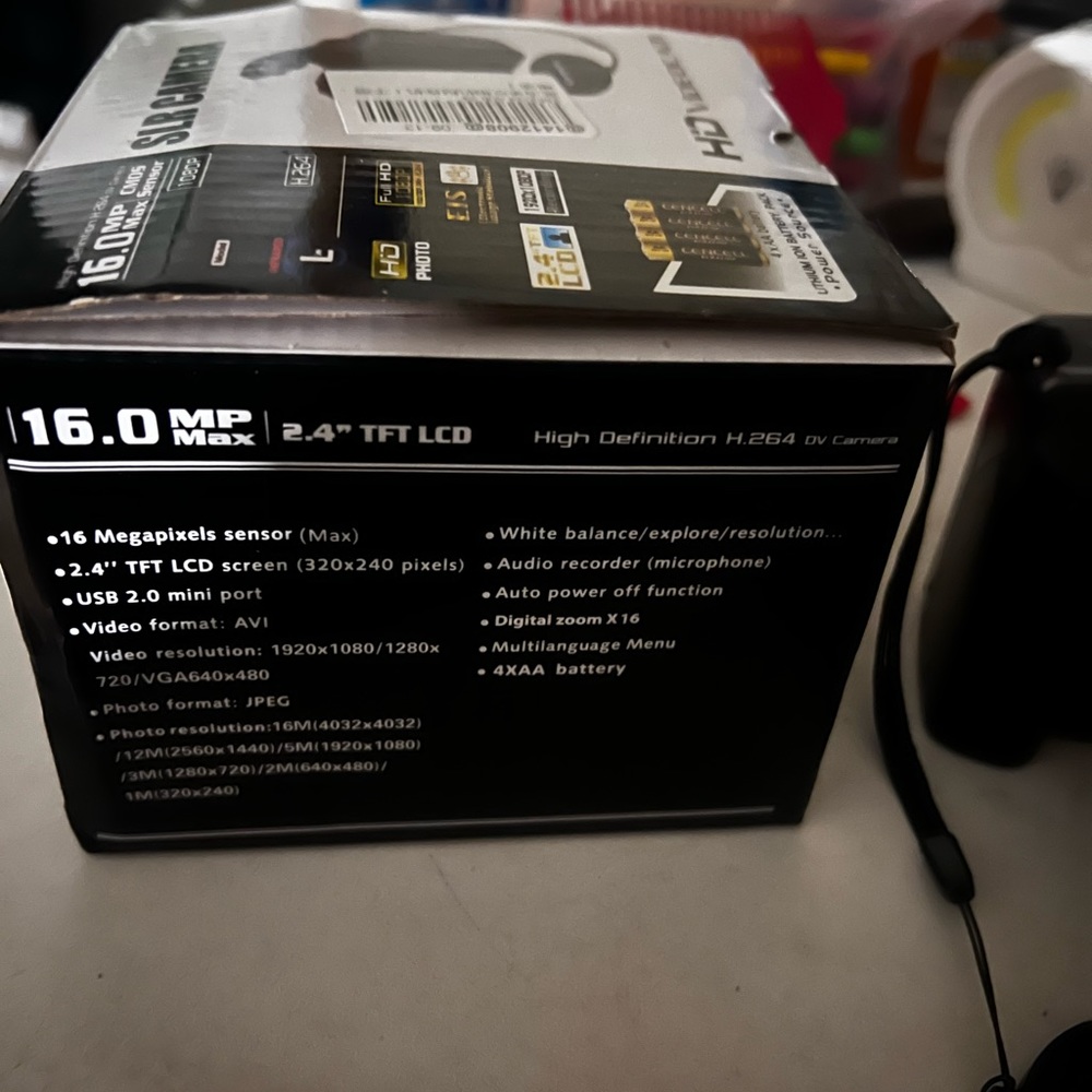 New hd videocam